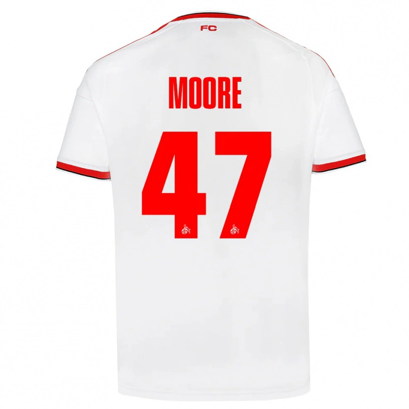 Danxen Kobiety Mikey Moore #47 Biały Czerwony Czarny Domowa Koszulka 2026/27 Koszulki Klubowe