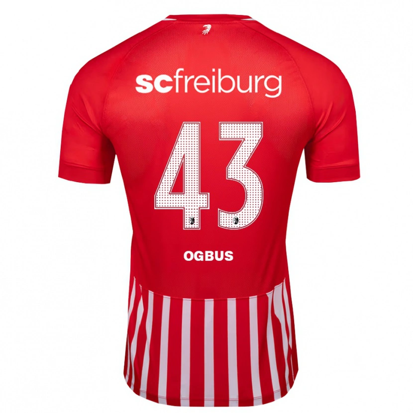Danxen Kobiety Bruno Ogbus #43 Czerwony Biały Czarny Domowa Koszulka 2026/27 Koszulki Klubowe
