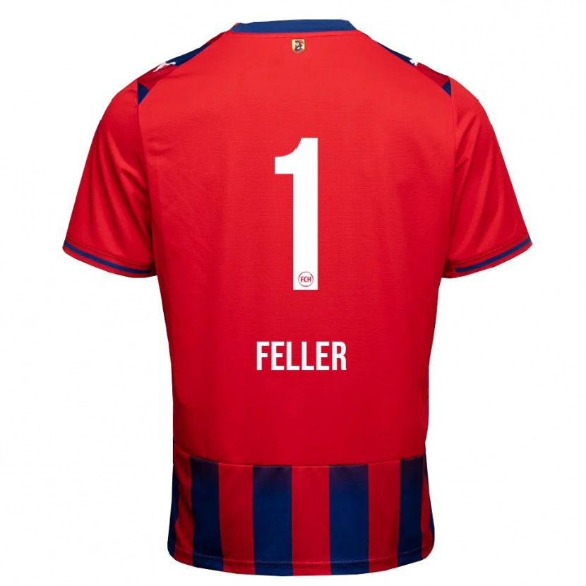 Danxen Kobiety Frank Feller #1 Królewski Niebieski Biały Czerwony Domowa Koszulka 2026/27 Koszulki Klubowe