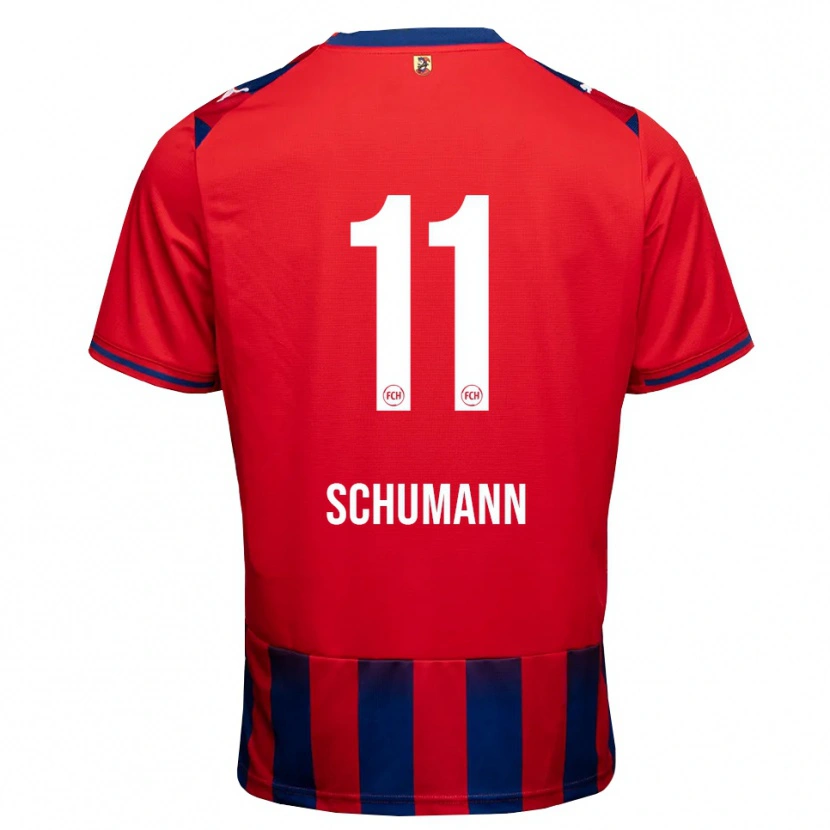 Danxen Kobiety Stefan Schumann #11 Królewski Niebieski Biały Czerwony Domowa Koszulka 2026/27 Koszulki Klubowe