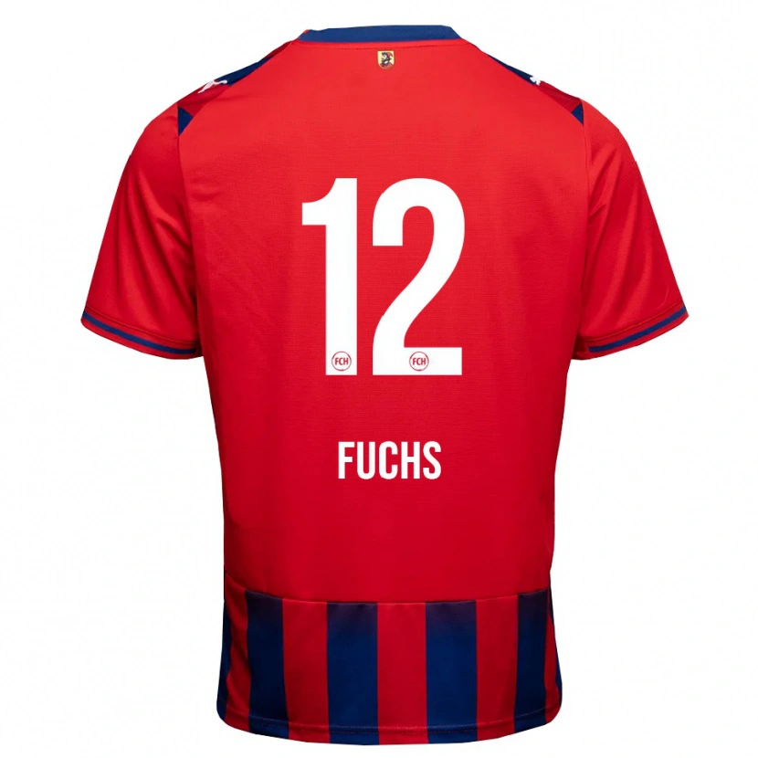 Danxen Kobiety Celine Fuchs #12 Królewski Niebieski Biały Czerwony Domowa Koszulka 2026/27 Koszulki Klubowe