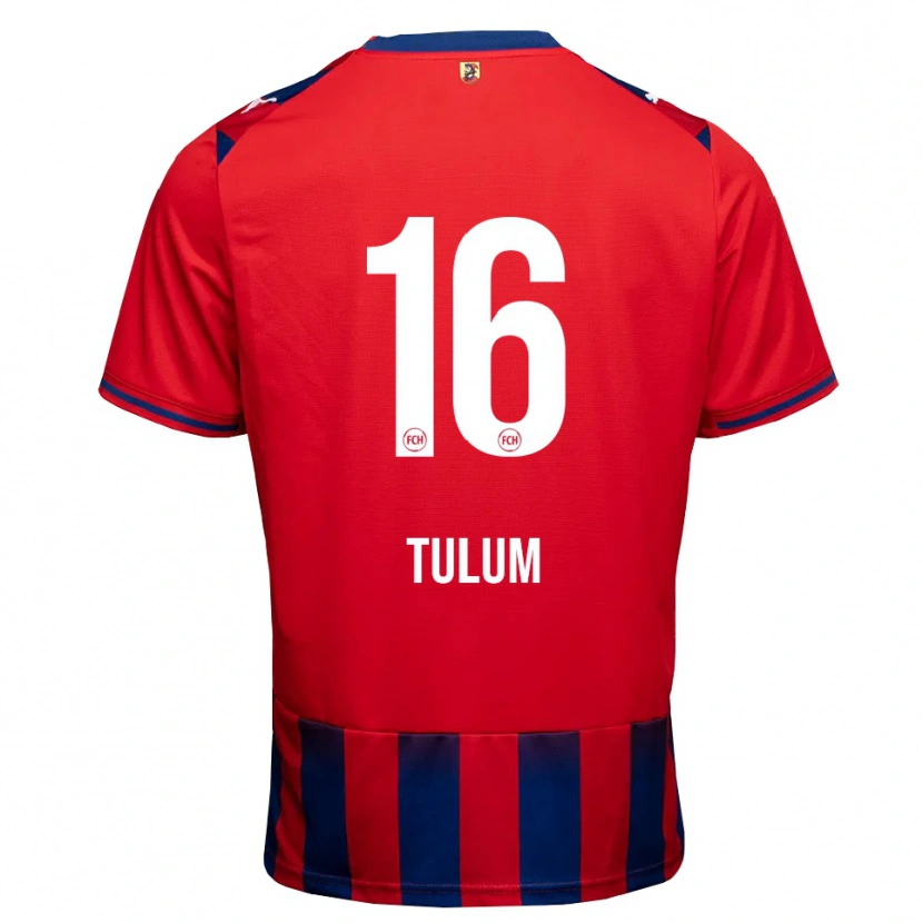 Danxen Kobiety Melih Tulum #16 Królewski Niebieski Biały Czerwony Domowa Koszulka 2026/27 Koszulki Klubowe