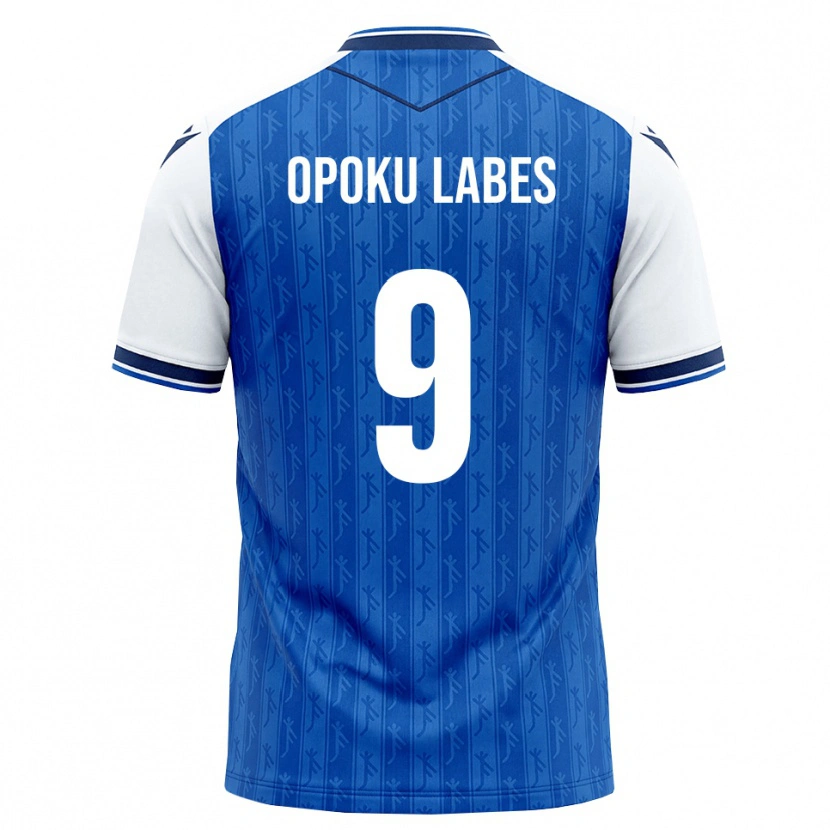 Danxen Kobiety Ben Opoku Labes #9 Królewski Niebieski Biały Domowa Koszulka 2026/27 Koszulki Klubowe