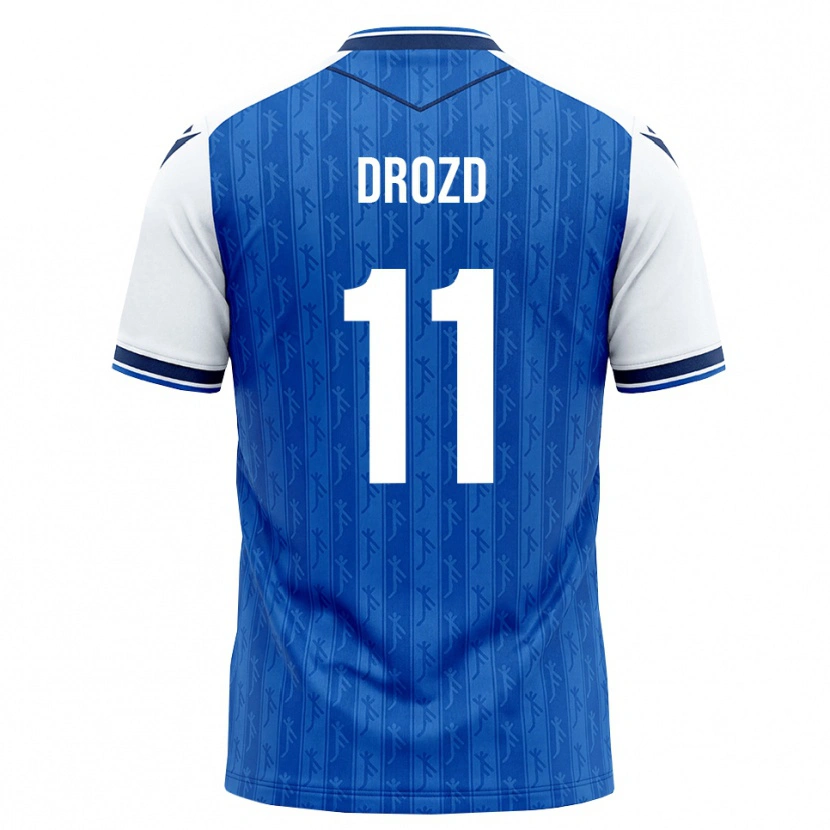Danxen Kobiety Nikita Drozd #11 Królewski Niebieski Biały Domowa Koszulka 2026/27 Koszulki Klubowe