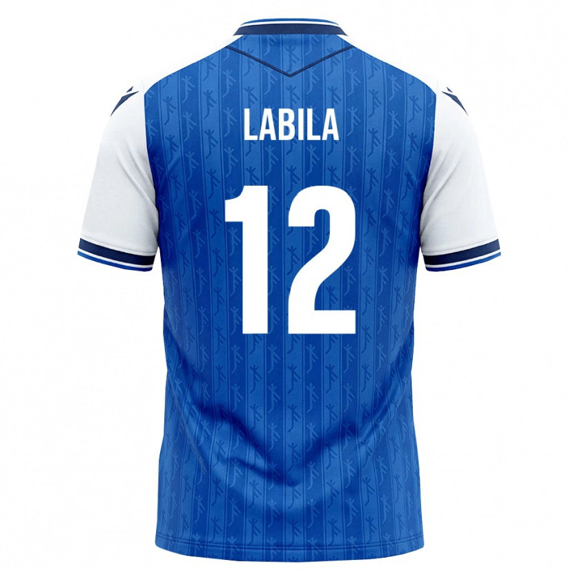 Danxen Kobiety Daniel Labila #12 Królewski Niebieski Biały Domowa Koszulka 2026/27 Koszulki Klubowe
