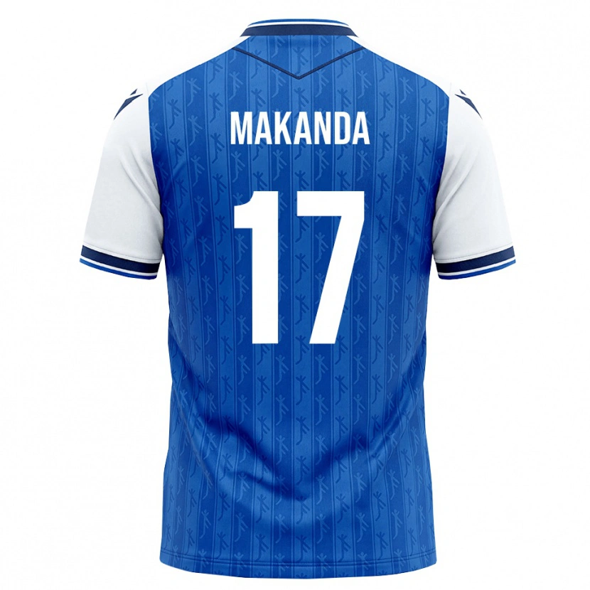 Danxen Kobiety Blessing Makanda #17 Królewski Niebieski Biały Domowa Koszulka 2026/27 Koszulki Klubowe