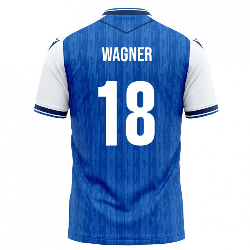 Danxen Kobiety Ricardo Wagner #18 Królewski Niebieski Biały Domowa Koszulka 2026/27 Koszulki Klubowe