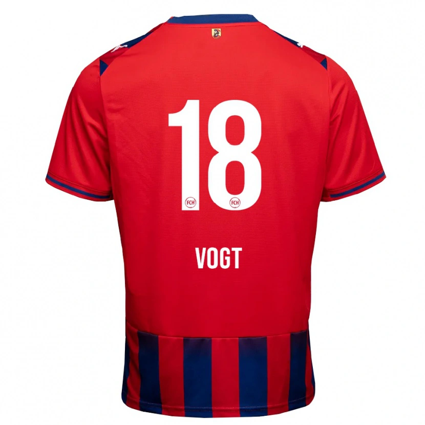 Danxen Kobiety Alessandro Vogt #18 Królewski Niebieski Biały Czerwony Domowa Koszulka 2026/27 Koszulki Klubowe