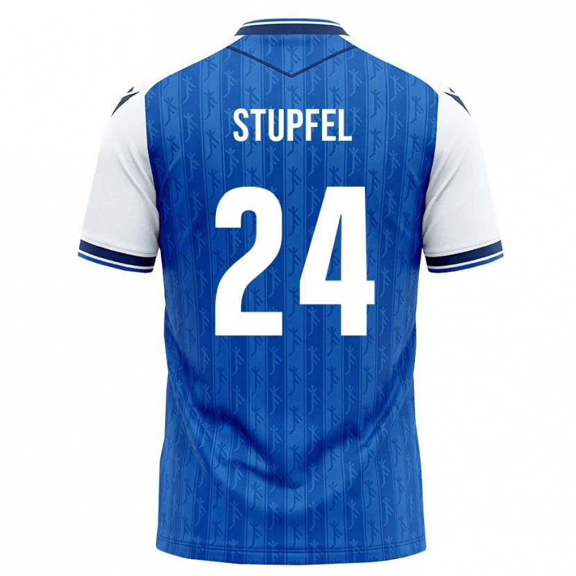 Danxen Kobiety Janis Stupfel #24 Królewski Niebieski Biały Domowa Koszulka 2026/27 Koszulki Klubowe