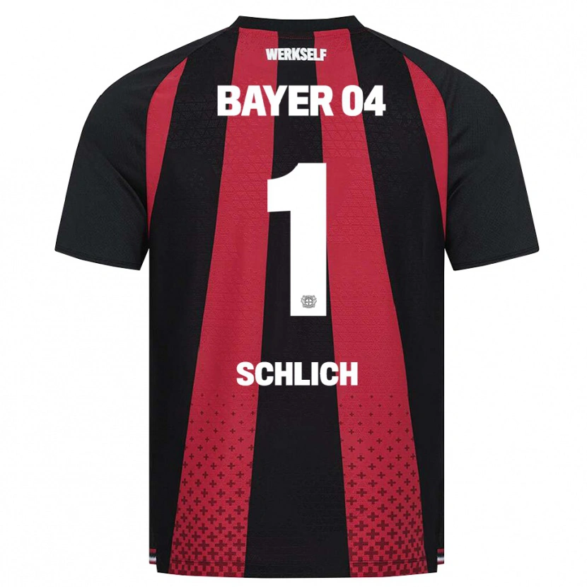 Danxen Kobiety Jesper Schlich #1 Czarny Biały Czerwony Domowa Koszulka 2026/27 Koszulki Klubowe