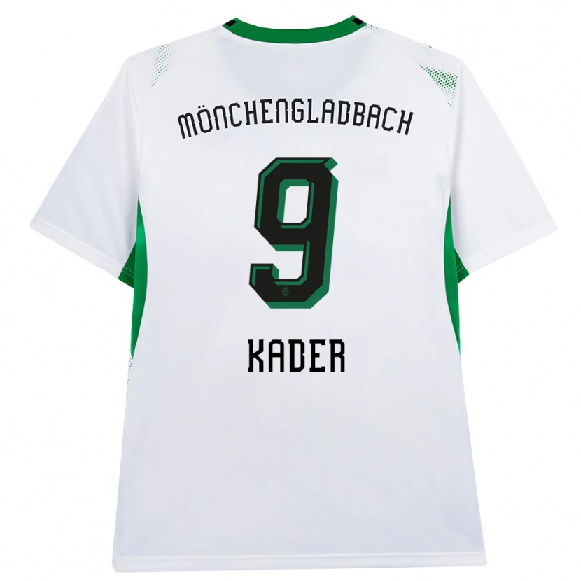 Danxen Kobiety Cagatay Kader #9 Biały Czarny Zielony Domowa Koszulka 2026/27 Koszulki Klubowe