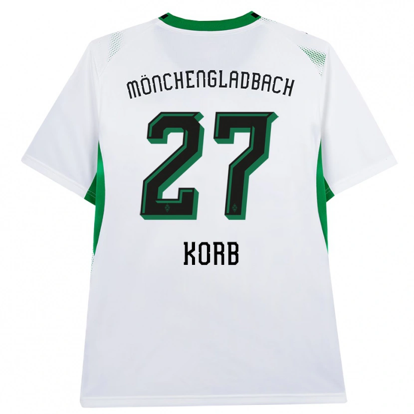 Danxen Kobiety Julian Korb #27 Biały Czarny Zielony Domowa Koszulka 2026/27 Koszulki Klubowe