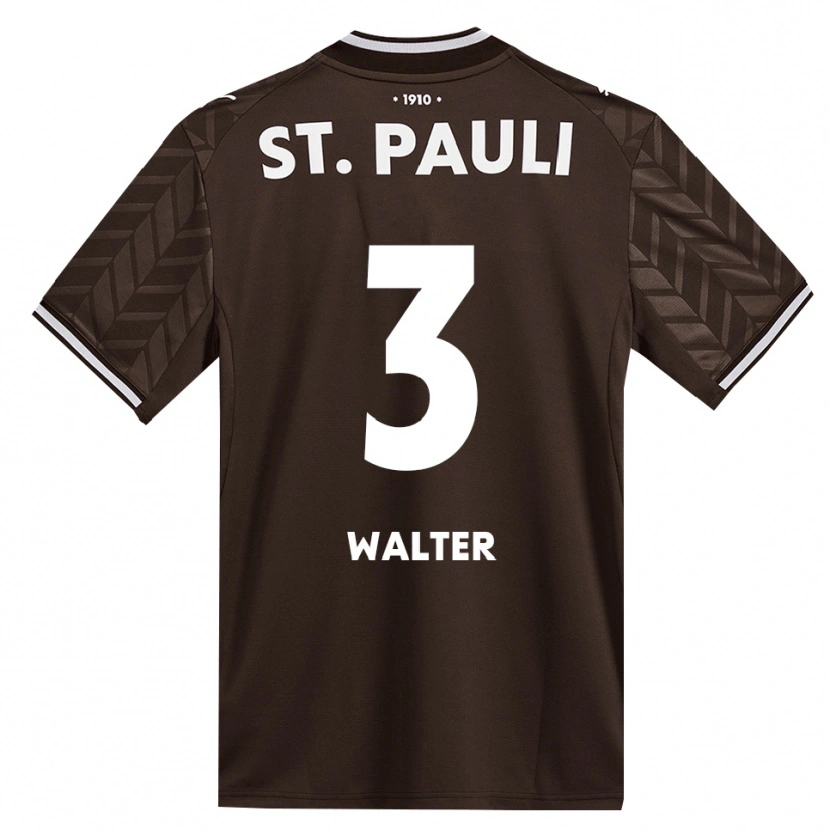 Danxen Kobiety Maximilian Walter #3 Kawa Biała Domowa Koszulka 2026/27 Koszulki Klubowe