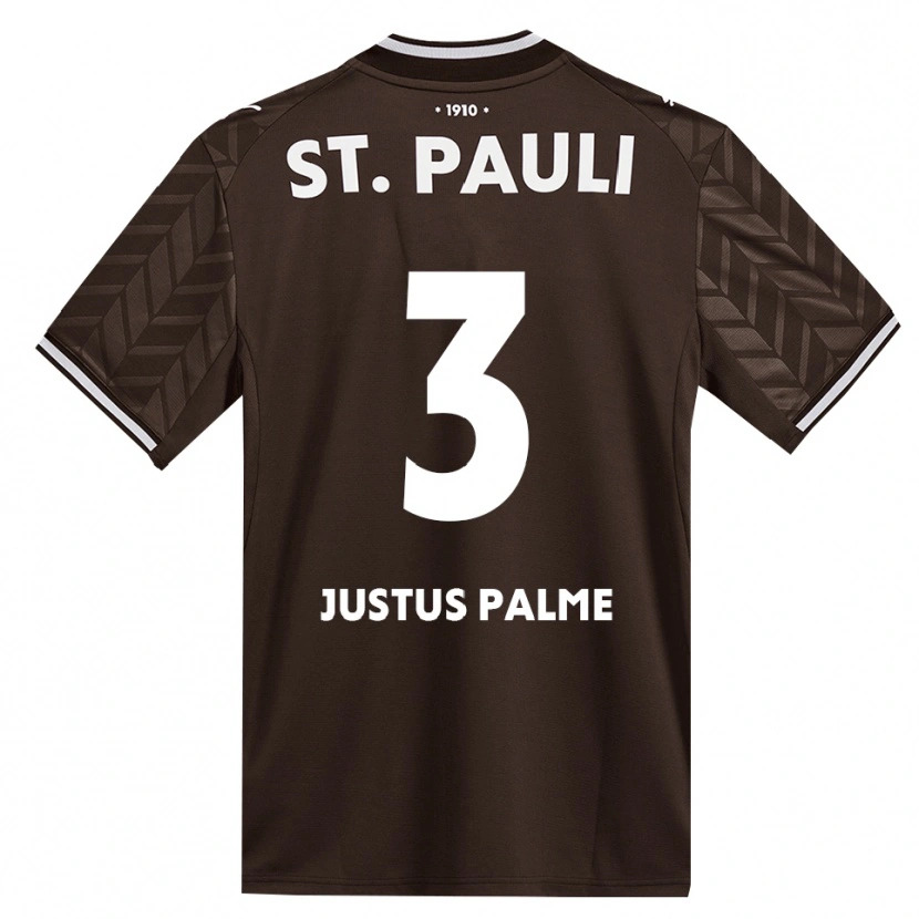 Danxen Kobiety Johannes Justus Palme #3 Kawa Biała Domowa Koszulka 2026/27 Koszulki Klubowe