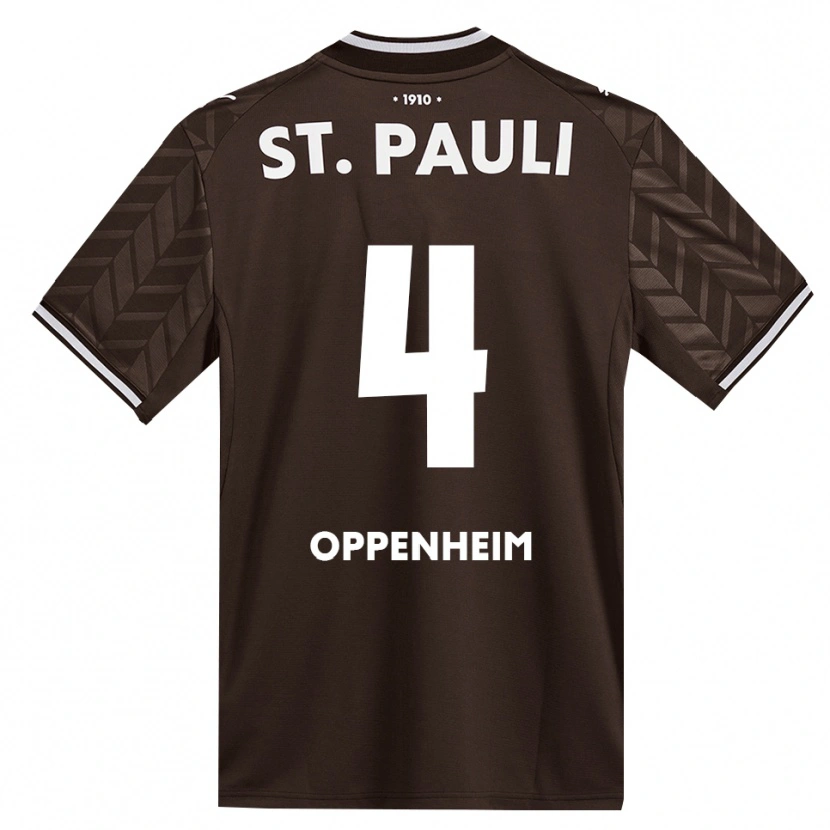Danxen Kobiety Merle Oppenheim #4 Kawa Biała Domowa Koszulka 2026/27 Koszulki Klubowe