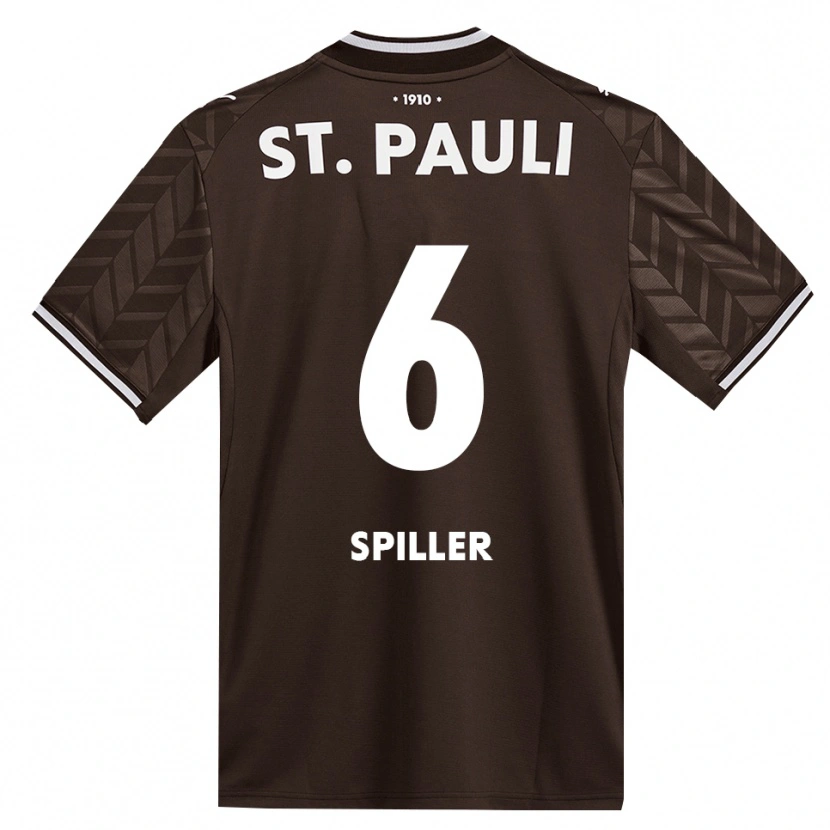 Danxen Kobiety Nele Spiller #6 Kawa Biała Domowa Koszulka 2026/27 Koszulki Klubowe