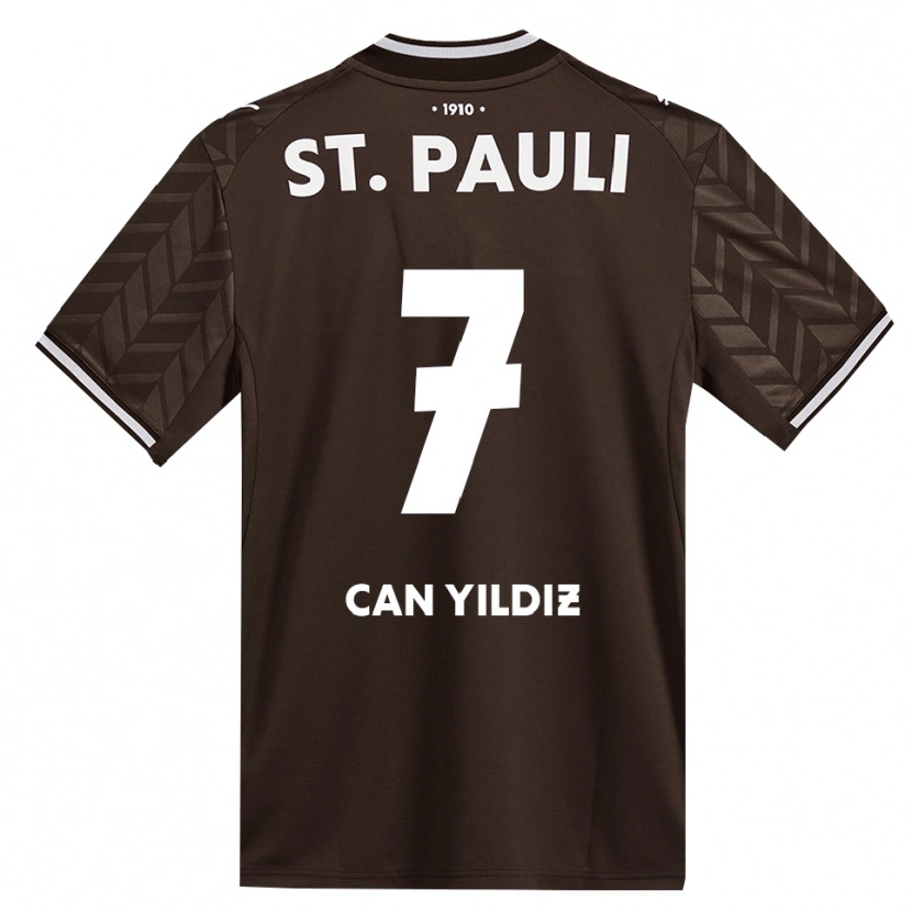Danxen Kobiety Emre Can Yildiz #7 Kawa Biała Domowa Koszulka 2026/27 Koszulki Klubowe