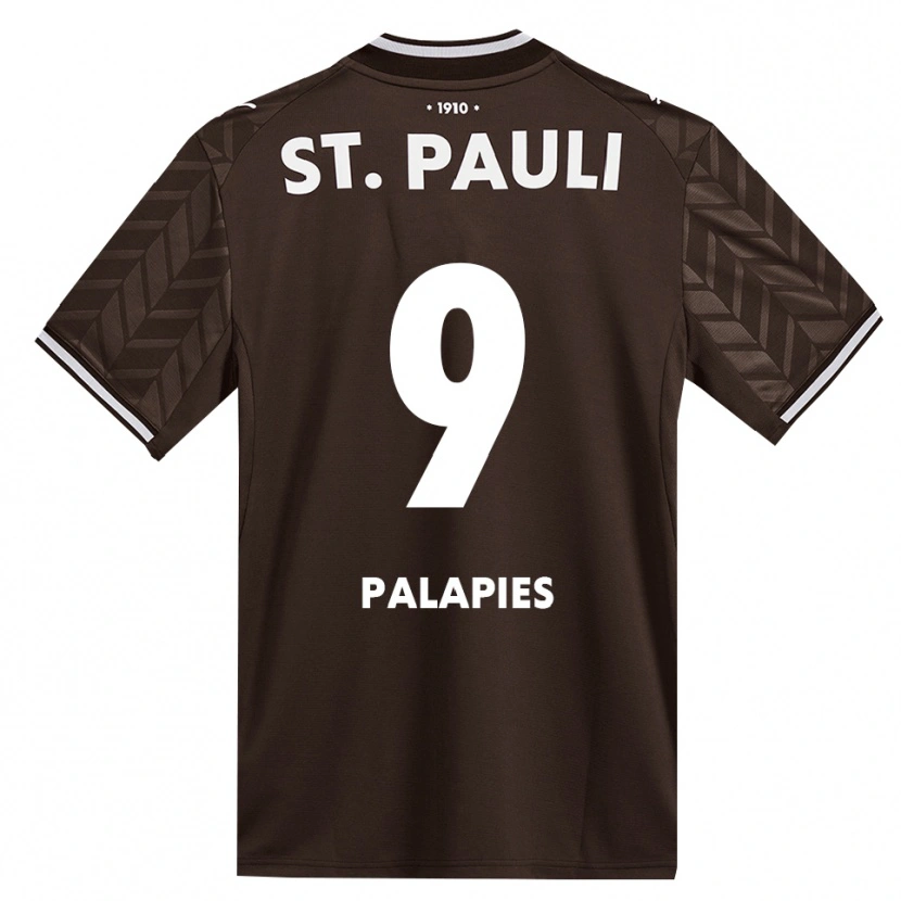 Danxen Kobiety Noah Palapies #9 Kawa Biała Domowa Koszulka 2026/27 Koszulki Klubowe