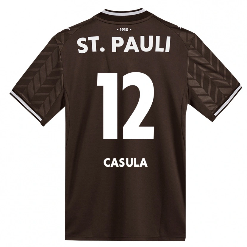 Danxen Kobiety David Casula #12 Kawa Biała Domowa Koszulka 2026/27 Koszulki Klubowe
