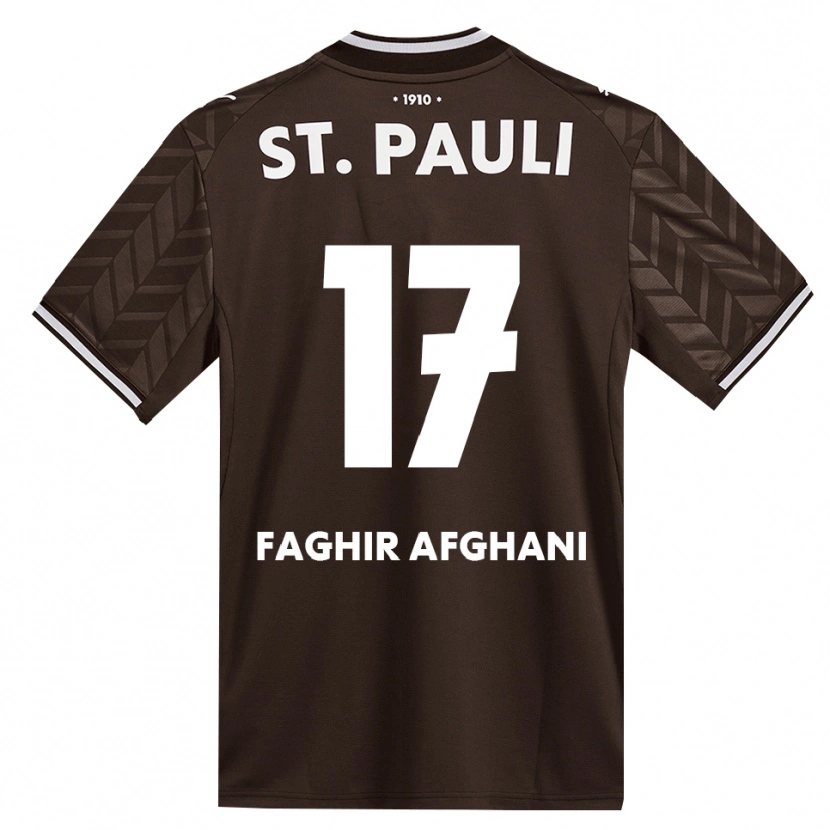 Danxen Kobiety Younan Faghir Afghani #17 Kawa Biała Domowa Koszulka 2026/27 Koszulki Klubowe