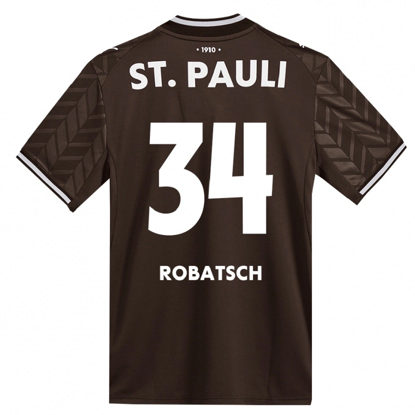 Danxen Kobiety Jannik Robatsch #34 Kawa Biała Domowa Koszulka 2026/27 Koszulki Klubowe