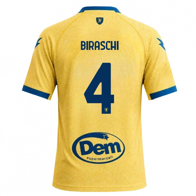Danxen Kobiety Davide Biraschi #4 Chabrowy Czarny Niebieski Domowa Koszulka 2026/27 Koszulki Klubowe