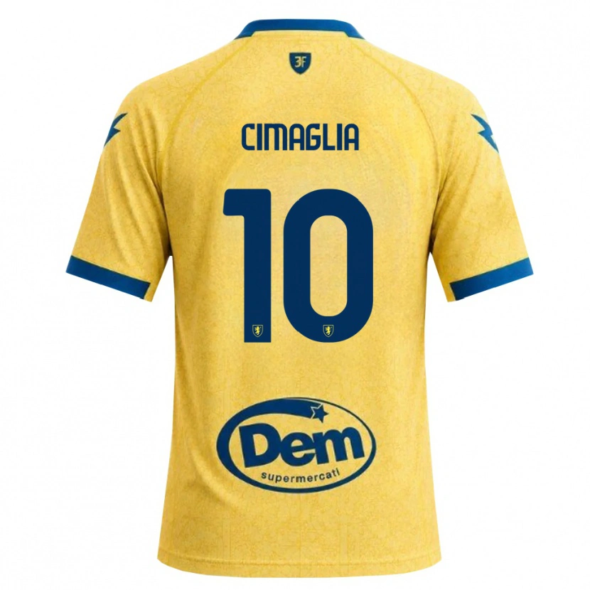 Danxen Kobiety Marco Cimaglia #10 Chabrowy Czarny Niebieski Domowa Koszulka 2026/27 Koszulki Klubowe
