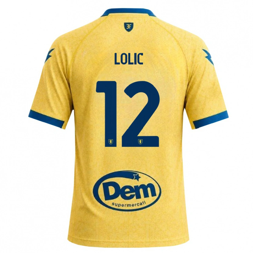 Danxen Kobiety Eldin Lolic #12 Chabrowy Czarny Niebieski Domowa Koszulka 2026/27 Koszulki Klubowe