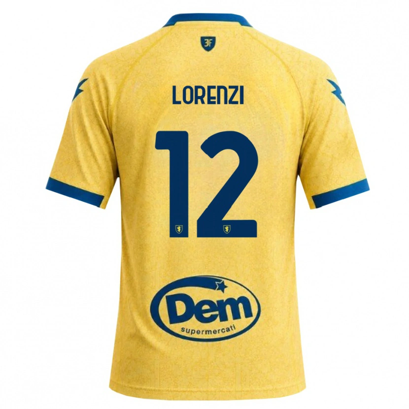 Danxen Kobiety Umberto Lorenzi #12 Chabrowy Czarny Niebieski Domowa Koszulka 2026/27 Koszulki Klubowe