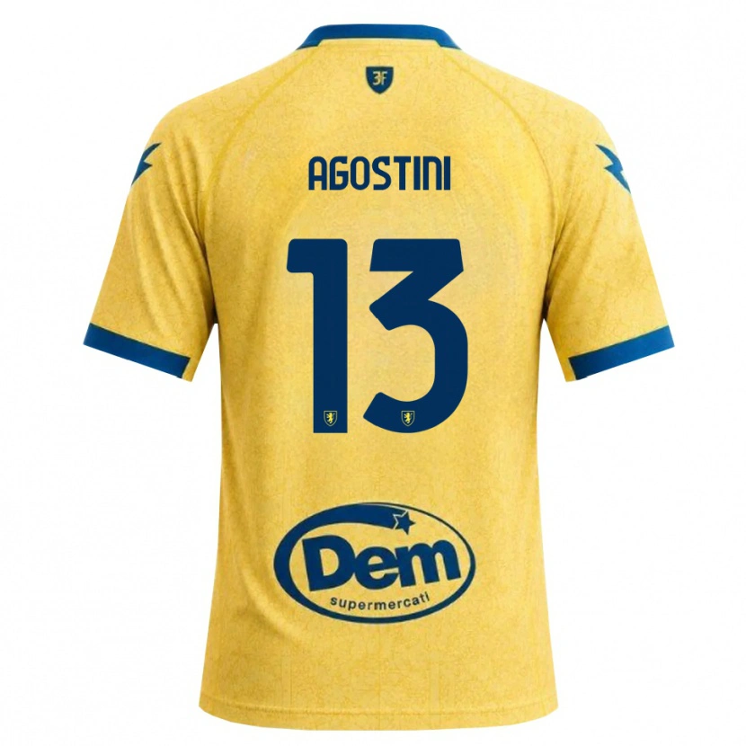 Danxen Kobiety Domenico Agostini #13 Chabrowy Czarny Niebieski Domowa Koszulka 2026/27 Koszulki Klubowe