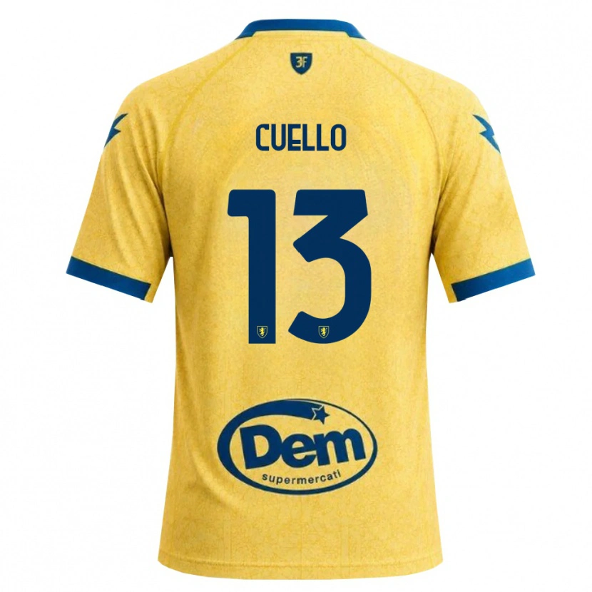Danxen Kobiety Gabriel Cuello #13 Chabrowy Czarny Niebieski Domowa Koszulka 2026/27 Koszulki Klubowe