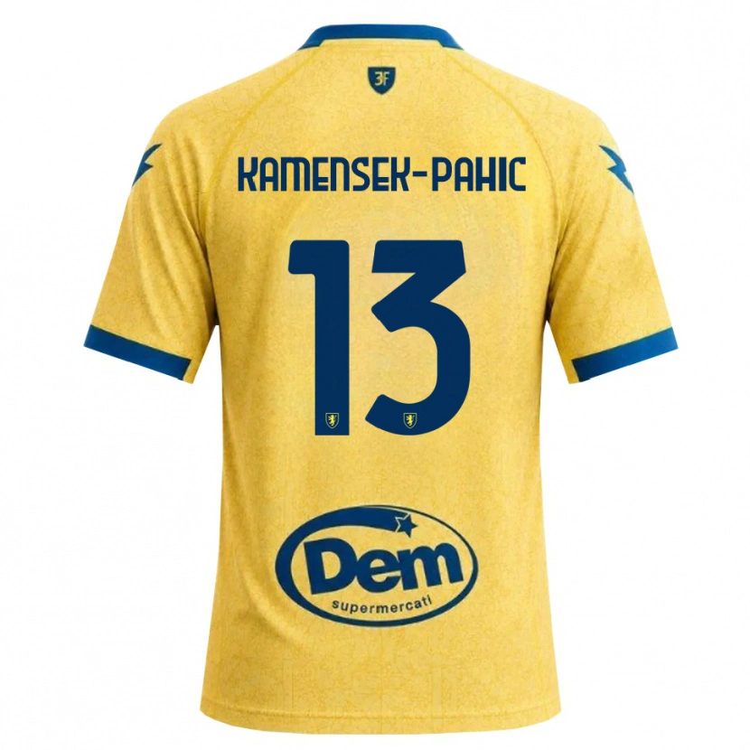 Danxen Kobiety Matjaz Kamensek-Pahic #13 Chabrowy Czarny Niebieski Domowa Koszulka 2026/27 Koszulki Klubowe