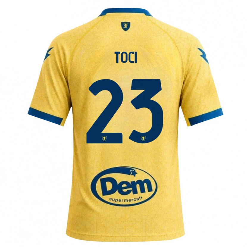 Danxen Kobiety Matteo Toci #23 Chabrowy Czarny Niebieski Domowa Koszulka 2026/27 Koszulki Klubowe
