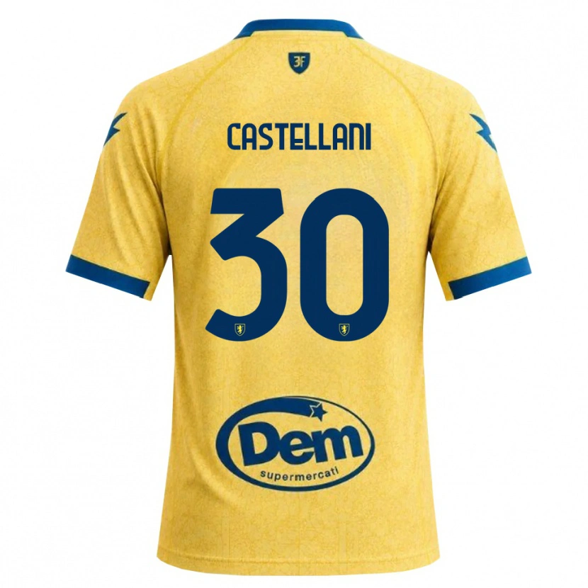 Danxen Kobiety Andrea Castellani #30 Chabrowy Czarny Niebieski Domowa Koszulka 2026/27 Koszulki Klubowe