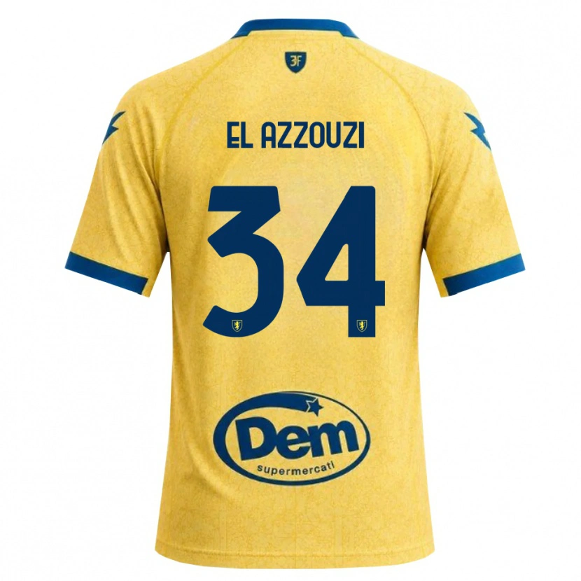 Danxen Kobiety Anouar El Azzouzi #34 Chabrowy Czarny Niebieski Domowa Koszulka 2026/27 Koszulki Klubowe