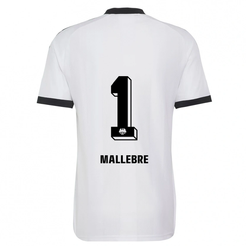 Danxen Kobiety Aaron Mallebre #1 Czarny Biały Wyjazdowa Koszulka 2026/27 Koszulki Klubowe