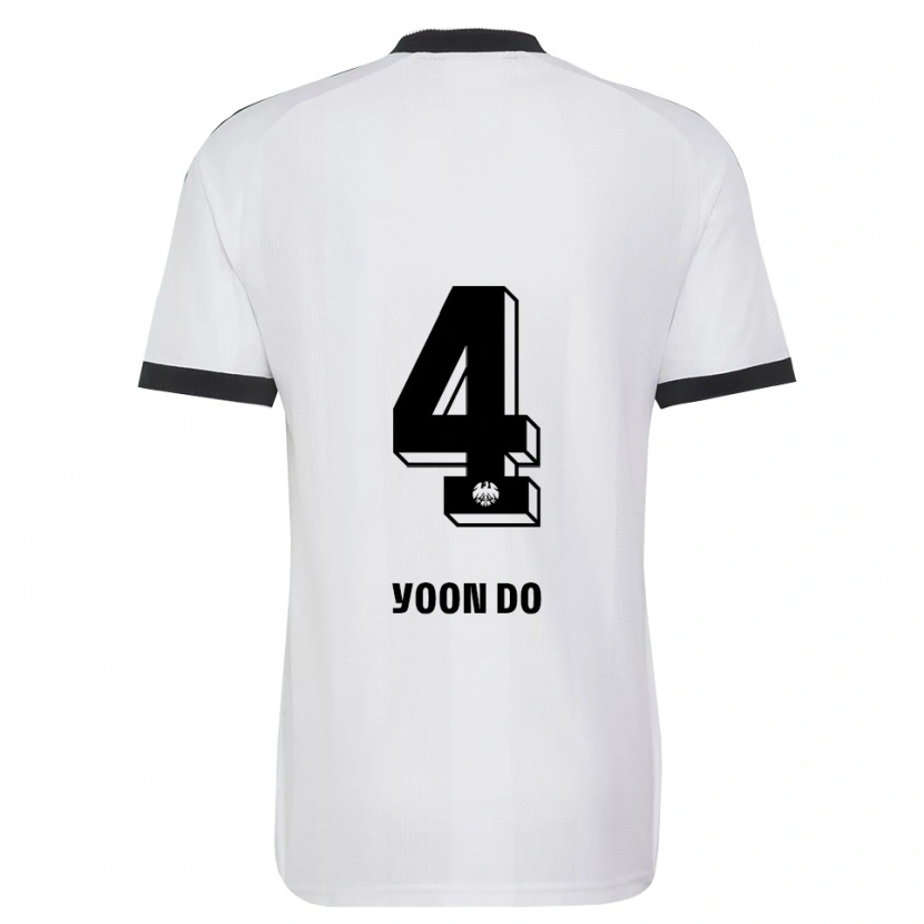 Danxen Kobiety Yoon-Do Kim #4 Czarny Biały Wyjazdowa Koszulka 2026/27 Koszulki Klubowe