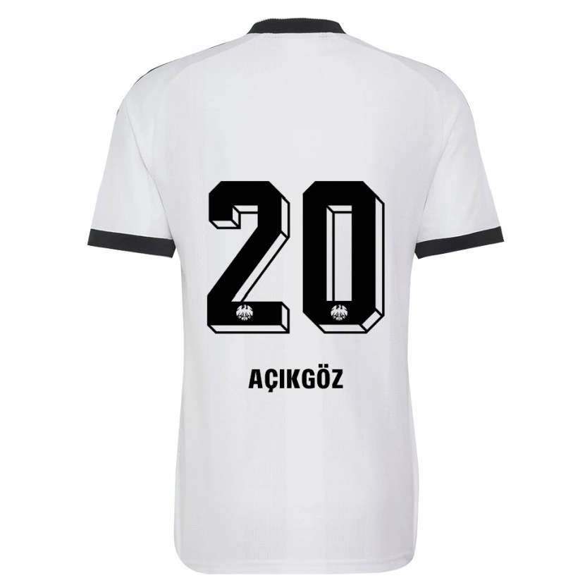 Danxen Kobiety Ilayda Açıkgöz #20 Czarny Biały Wyjazdowa Koszulka 2026/27 Koszulki Klubowe