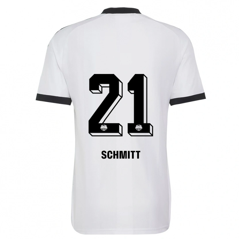 Danxen Kobiety Joshua Schmitt #21 Czarny Biały Wyjazdowa Koszulka 2026/27 Koszulki Klubowe