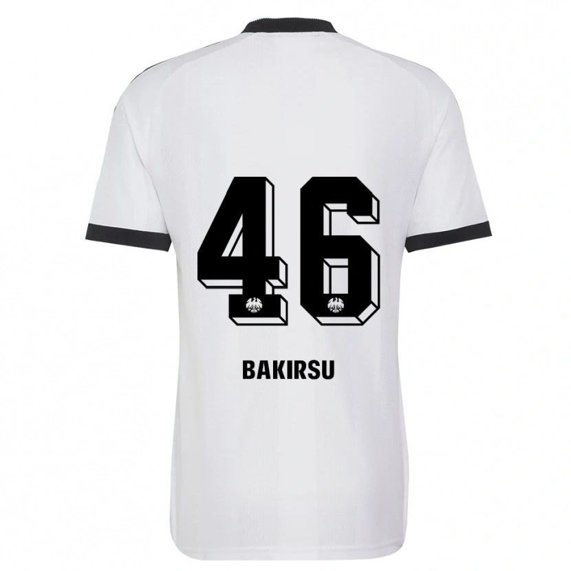 Danxen Kobiety Hüseyin Bakirsu #46 Czarny Biały Wyjazdowa Koszulka 2026/27 Koszulki Klubowe