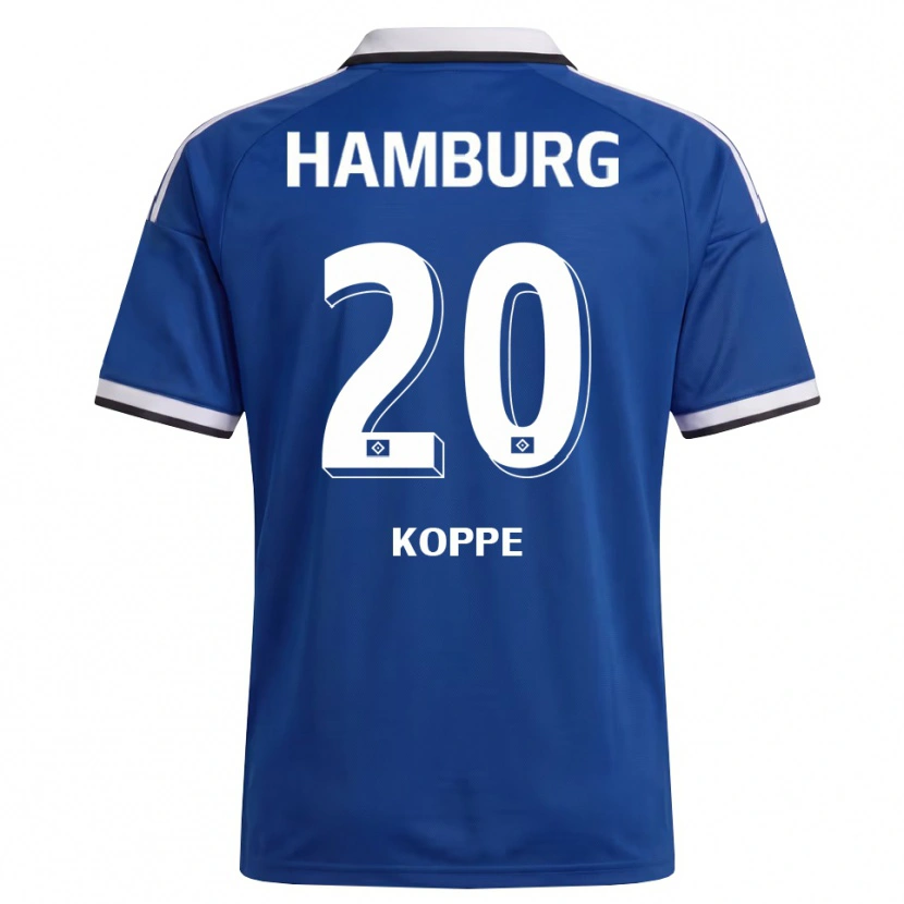 Danxen Kobiety Katharina Köppe #20 Biały Niebieski Wyjazdowa Koszulka 2026/27 Koszulki Klubowe