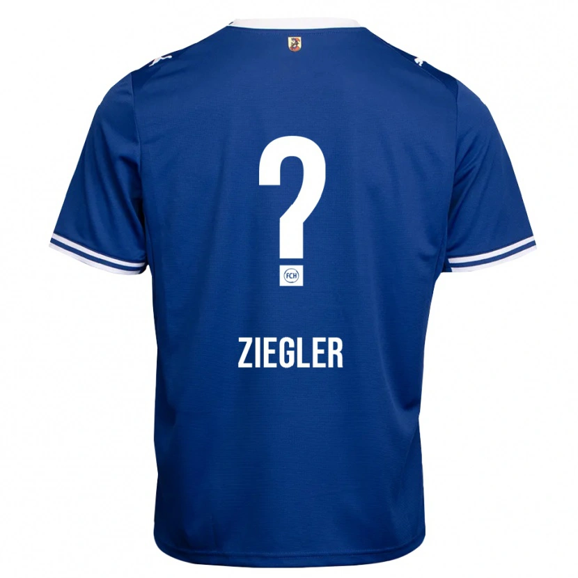 Danxen Kobiety Phillip Ziegler #0 Królewski Niebieski Biały Wyjazdowa Koszulka 2026/27 Koszulki Klubowe