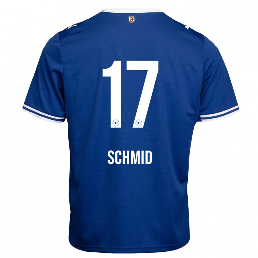 Danxen Kobiety Florent Schmid #17 Królewski Niebieski Biały Wyjazdowa Koszulka 2026/27 Koszulki Klubowe