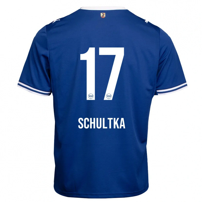 Danxen Kobiety Silas Schultka #17 Królewski Niebieski Biały Wyjazdowa Koszulka 2026/27 Koszulki Klubowe