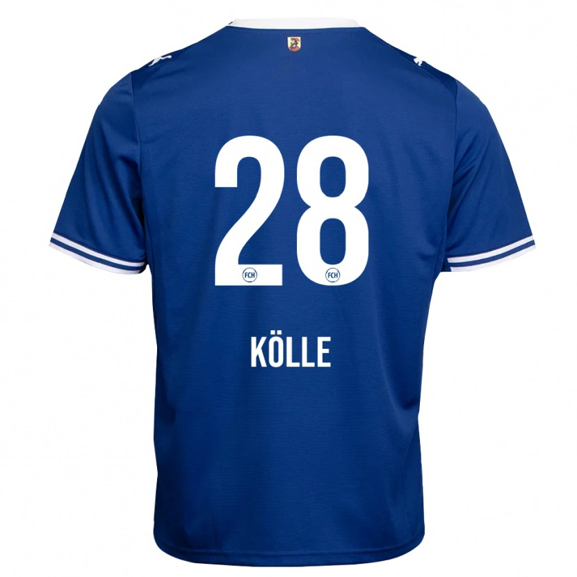 Danxen Kobiety Adam Kölle #28 Królewski Niebieski Biały Wyjazdowa Koszulka 2026/27 Koszulki Klubowe