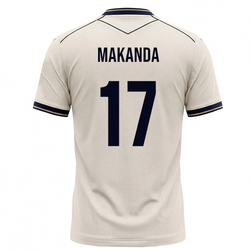 Danxen Kobiety Blessing Makanda #17 Białawy Niebieski Atramentowy Wyjazdowa Koszulka 2026/27 Koszulki Klubowe