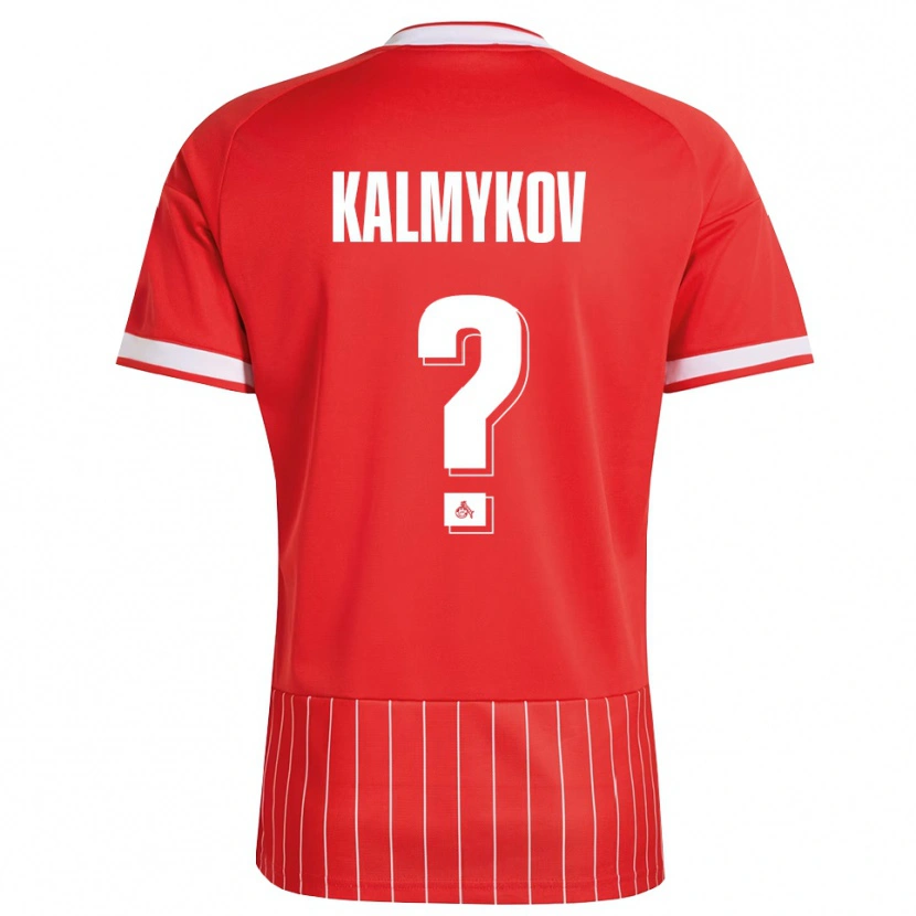 Danxen Kobiety Arthur Kalmykov #0 Czerwony Biały Zielony Wyjazdowa Koszulka 2026/27 Koszulki Klubowe