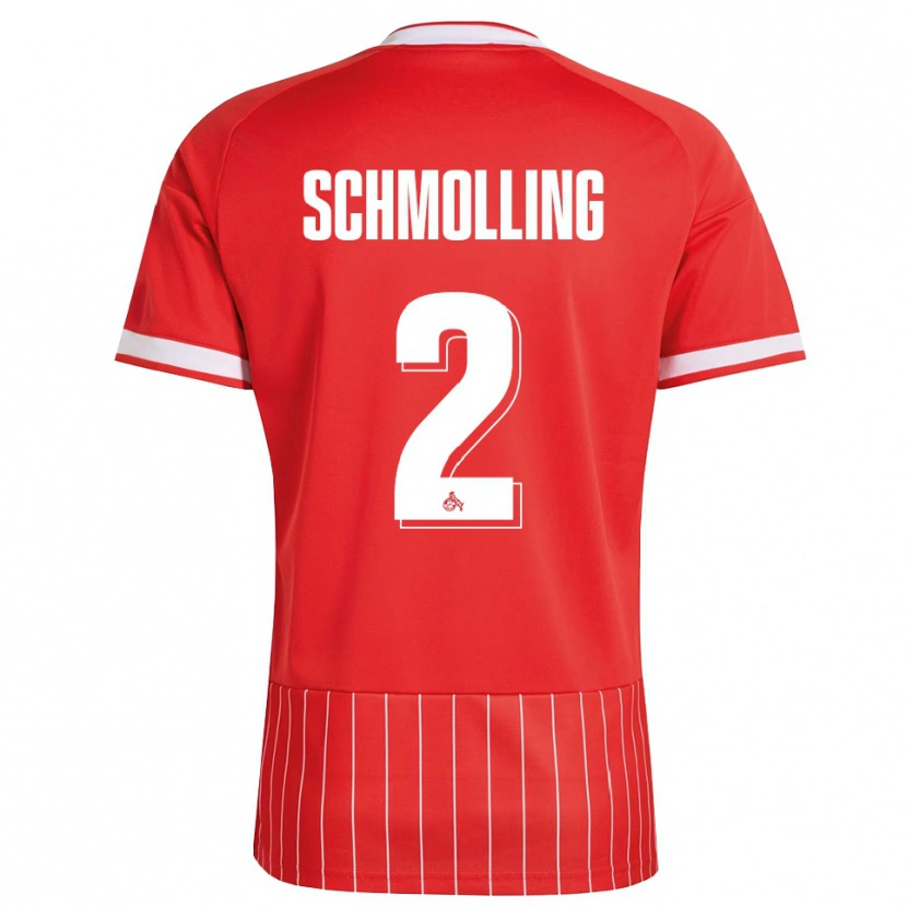 Danxen Kobiety Viktor Schmolling #2 Czerwony Biały Zielony Wyjazdowa Koszulka 2026/27 Koszulki Klubowe