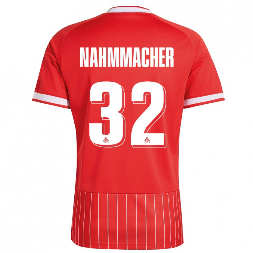 Danxen Kobiety Emil Nahmmacher #32 Czerwony Biały Zielony Wyjazdowa Koszulka 2026/27 Koszulki Klubowe