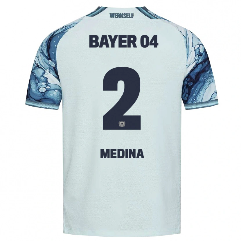 Danxen Kobiety Facundo Medina #2 Ciemnozielony Czarny Wyjazdowa Koszulka 2026/27 Koszulki Klubowe
